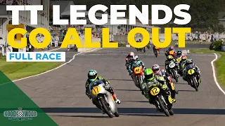 McGuinness vs Brookes vs Dunlop | 2023 Barry Sheene Memorial Trophy full race | Goodwood Revival