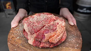 This SMOKED Chuck Roast STEAK is so good It might get stolen