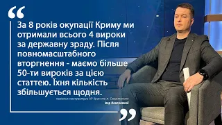 Ігор Поночовний про найбільш актуальні питання роботи відомства у інтерв'ю для Суспільного Крим