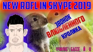 SKYPE: Валакас Звонит во Влюбленного Кролика / Бассейн / Училке [ROFL 2019]