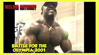 MELVIN ANTHONY - BACK WORKOUT - BATTLE FOR THE OLYMPIA 2001 DVD