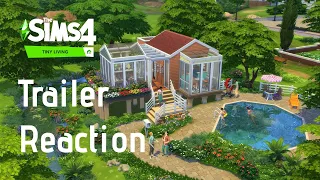 The Sims 4 Tiny Living Stuff Trailer Reaction