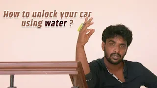 How to unlock your car using water? | LMES