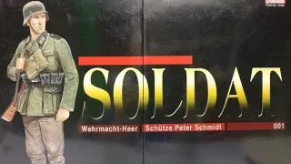 COLLECTOR'S REVIEW 1/6 SCALE DRAGON WWII FIGURE SOLDAT GERMAN  PETER SCHMIDT, SOLDAT.