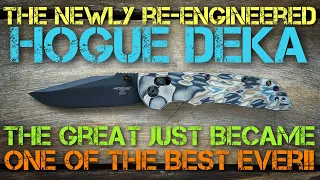 The NEW and re-engineered Hogue Deka! How Hogue has taken a great EDC knife and made it even better!