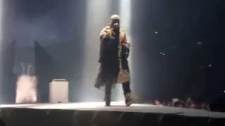 Kanye West Yeezus Tour 12-13-2013 Anaheim Rant