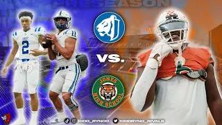 A BEAT DOWN AT CAMPING WORLD STADIUM!! Tampa Jesuit vs Orlando Jones!! Kickoff Classic