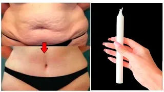 With the help of one candle, belly fat will melt in one day without diet or exercise