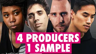 4 PRODUCERS FLIP THE SAME SAMPLE ft. Anomalie, Zomboy, Kilamanzego