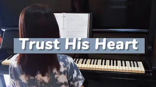 Trust His Heart - Piano Instrumental with Lyrics