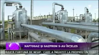 Naftogaz și Gazprom s au înțeles