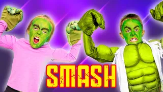 Kade and Kalia Smash! Superhero Showdown on Kids Fun TV!