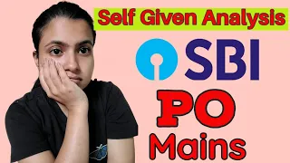 SBI PO Mains Self Given Exam Analysis 2022 || Tripura #sbipo  #rrbpo  #examanalysis