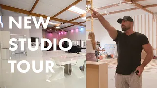 MY NEW STUDIO + OFFICE TOUR