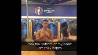 Cristiano Ronaldo's Speech After Winning EURO 2016
