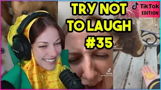 TRY NOT TO LAUGH CHALLENGE #35 (TikTok Edition) | Kruz Reacts