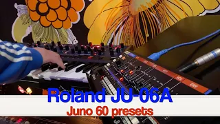 Roland JU 06A - Juno 60 presets