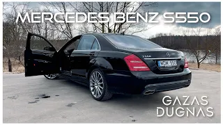 Mercedes Benz S550: lyg ir ok, bet tikėjomės daugiau