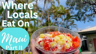 Maui Foods| Where Real Locals Eat Pt. 2