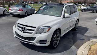 2015 MERCEDES GLK350 WALK AROUND VIDEO STOCK#437546