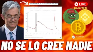 💥PEPE COIN🐸ENTRA A BINANCE | EL EMPLEO EXPLOTA EN USA | ANÁLISIS BITCOIN Y SP500 EN VIVO💥🐸