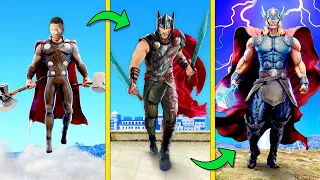 FRANKLIN BECAME THOR to SAVE GOD OF THUNDER FROM DESTROYER in  GTA 5 ...( GTA 5 MODS)