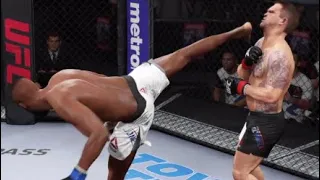 EA UFC 2 CRAZY KNOCKOUT MONTAGE!!