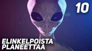 10 PLANEETTAA JOILLA SAATTAA OLLA ELÄMÄÄ