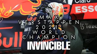 Max Verstappen World Champion 2021 - Invincible - Tribute