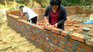I And My Grandpa Built A Fishery Pond | Naga Village Girl Built A Fish Pond