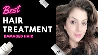 Best Hair Treatment For Dry Frizzy Damaged Hair I Review of Olaplex products I K18 Mask &Minimalist