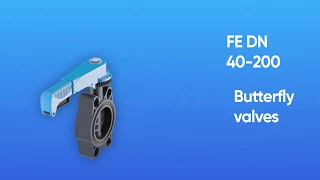 FE Butterfly Valve DN 40÷200 - EN