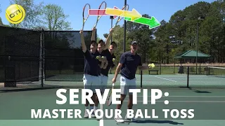 Serve Tip: Master Your Ball Toss