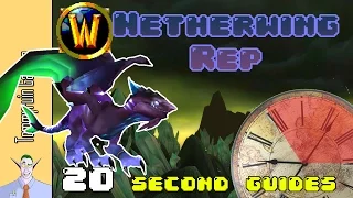 [WoW] 20 Second Guides: How to Easily Get Exalted with the Netherwing