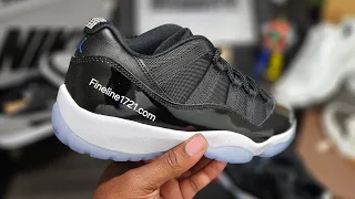 #nike #unboxing #og EARLY LOOK | AIR JORDAN 11 RETRO LOW "SPACE JAM" | IN HAND REVIEW