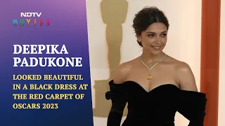 Deepika Padukone Made Heads Turn In A Stunning Black Dress At The Red Carpet