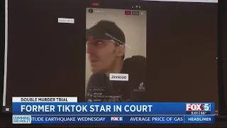 Former TikTok star in court