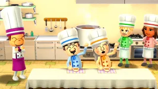 Wii Party U Minigames -  Dr Mario Vs Narae Vs Joost Vs Joana (Master CPU)