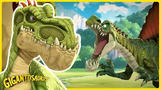 Don't Wake Up Spinosaurus! | FULL EPISODE | Gigantosaurus Dinosaur Cartoons | Multilingual