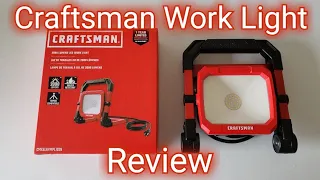 Craftsman LED Work Light Review