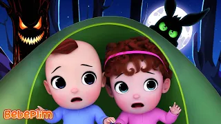 Monsters at Camp! + More Kids Songs & Nursery Rhymes | Bebeplim