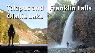 Hiking Talapus and Olallie Lakes + Franklin Falls!