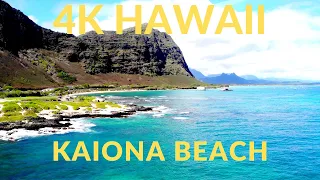 Hawaii: 4K flight over Kaiona Beach