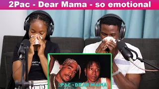 OUR FIRST REACTION TO 2Pac - Dear Mama 😱😩😭 💔💔💔