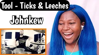 Tool - Ticks & Leeches - Johnkew Drum Cover Reaction