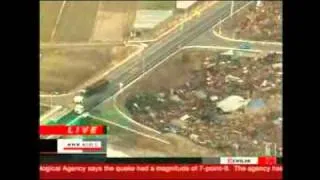 Earthquake triggers massive tsunami in Japan