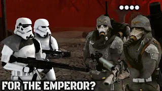 [WARHAMMER 40K vs STAR WARS] Death Korps of Krieg vs Galactic Empire! - Men of War: Assault Squad 2