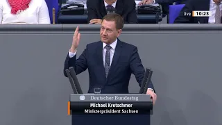 30 Jahre Mauerfall - Rede des Ministerpräsidenten Kretschmer im Bundestag am 8. November 2019
