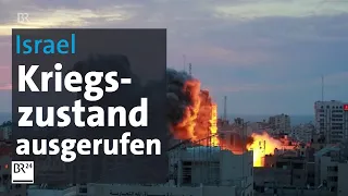 Israels Sicherheitskabinett erklärt Kriegszustand | BR24