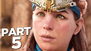 HORIZON FORBIDDEN WEST PS5 Walkthrough Gameplay Part 5 - PETRA (FULL GAME)